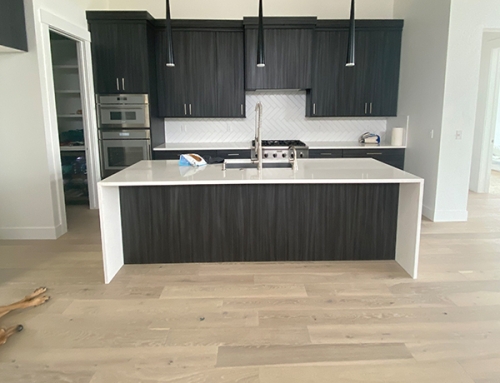 Hallmark Floors Hawthorne Oak home installation in Eagle ID
