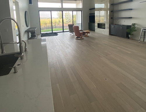 Hallmark Floors Novella Hawthorne Oak installation by Franklin in ID