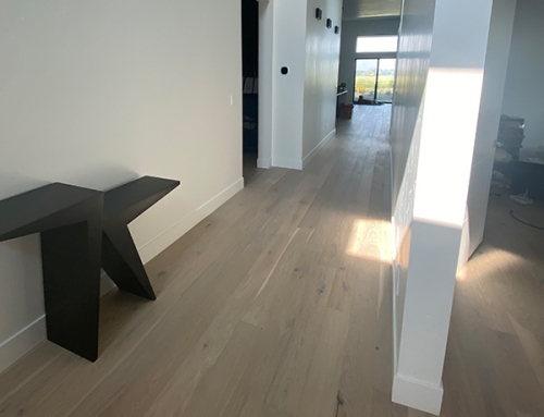 Hallmark Floors Novella Hawthorne Oak home install in Eagle ID by Franklin