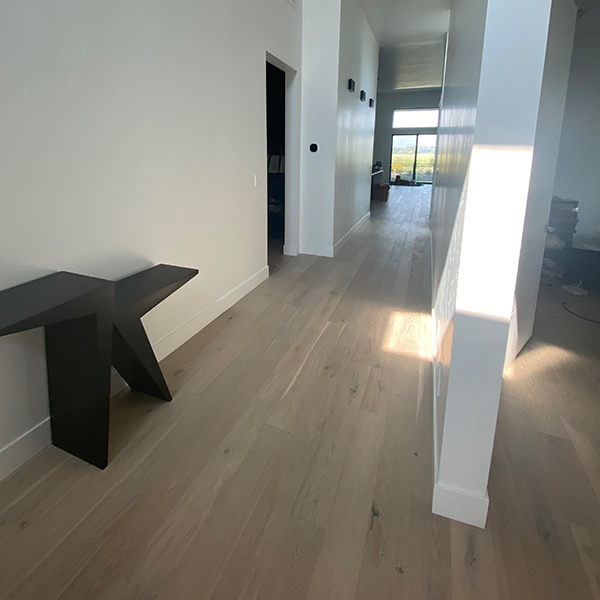 Hallmark Floors Novella Hawthorne Oak installation in Eagle Idaho