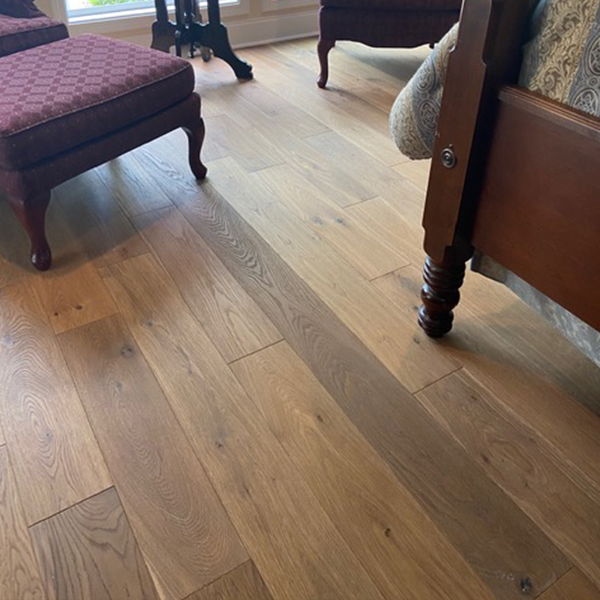 Hallmark Floors Novella twain Oak install by Brooks Flooring