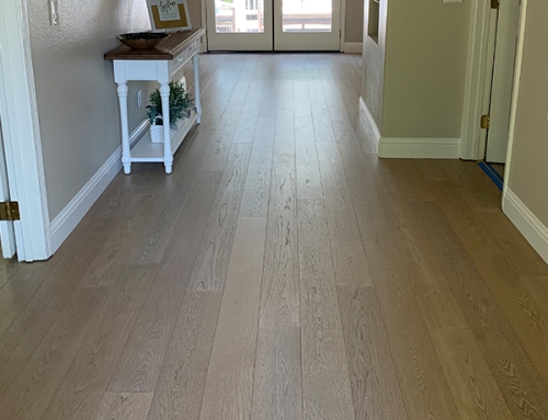 Hallmark Floors Regatta Spill Proof Starboard Hickory installation