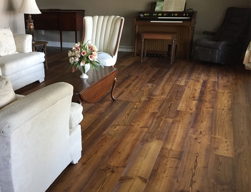 True Collection Amber Pine home installation