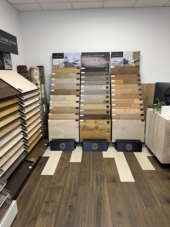 mike showroom with hallmark floors