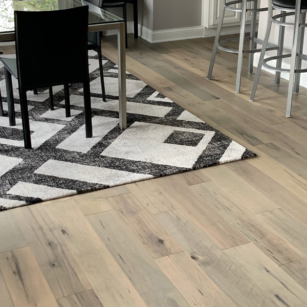 Grain & Saw install Tiffany Maple