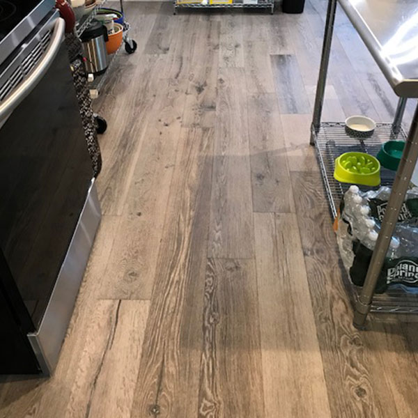 Hallmark True Silver Needle oak install