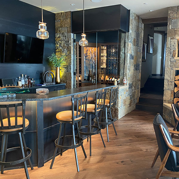 True Neroli Oak install in CO kitchen