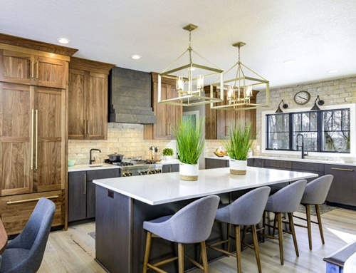 True Orris Maple kitchen installation