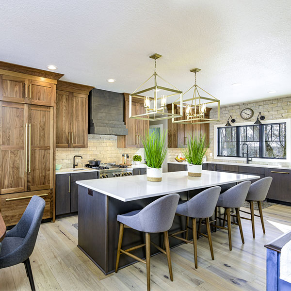 True Orris Maple kitchen install