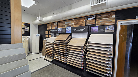 Classic Tile and flooring hallmark floors showroom
