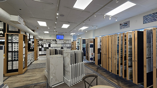 Classic Tile and flooring showroom