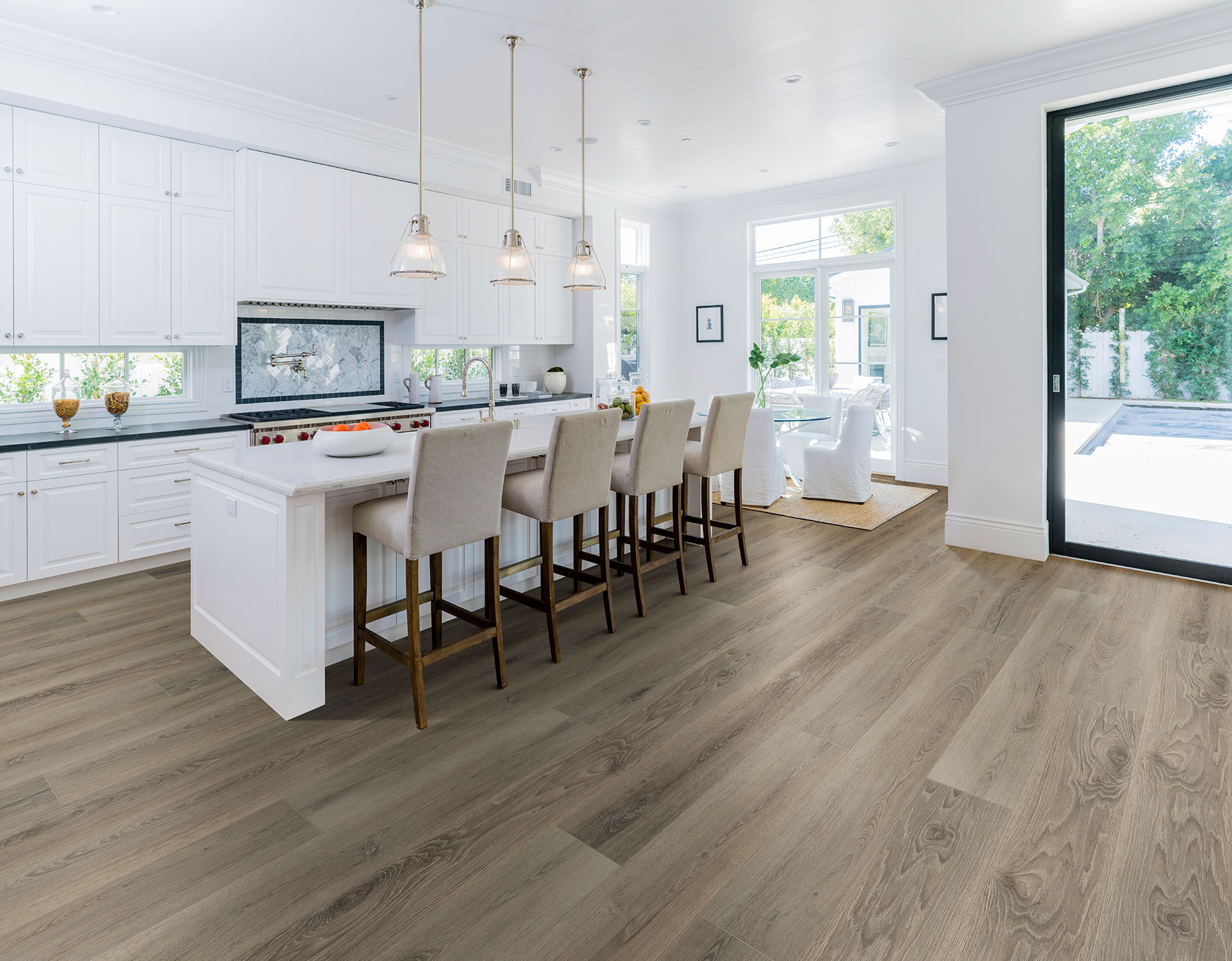 Courtier Falconer Oak LVP flooring by Hallmark Floors