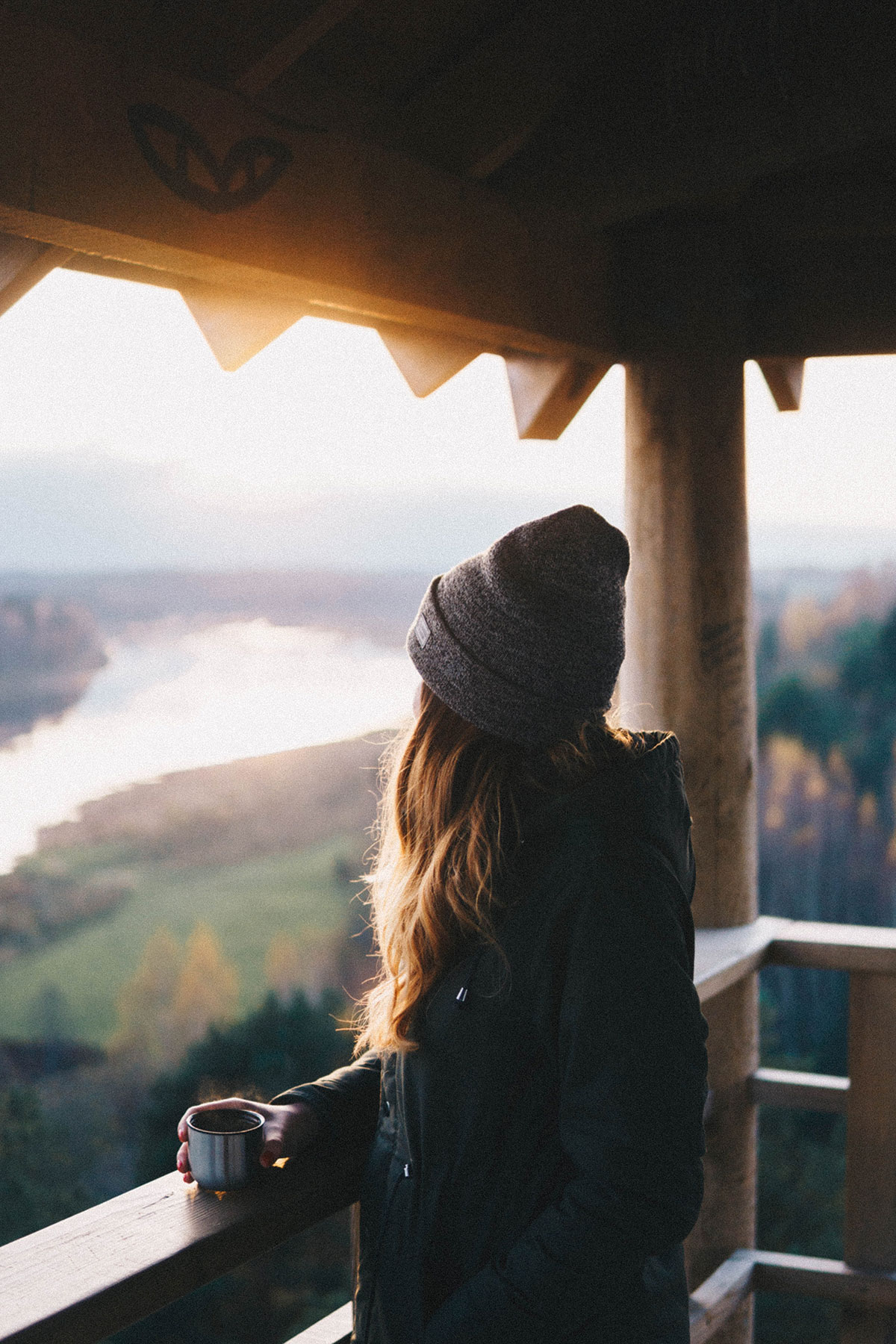Living in a cabin Living in a cabin