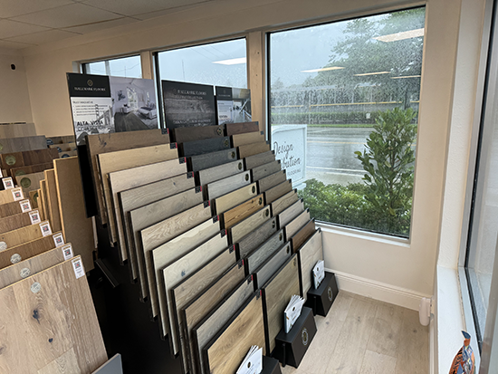 Design Distribution showroom hallmark floors