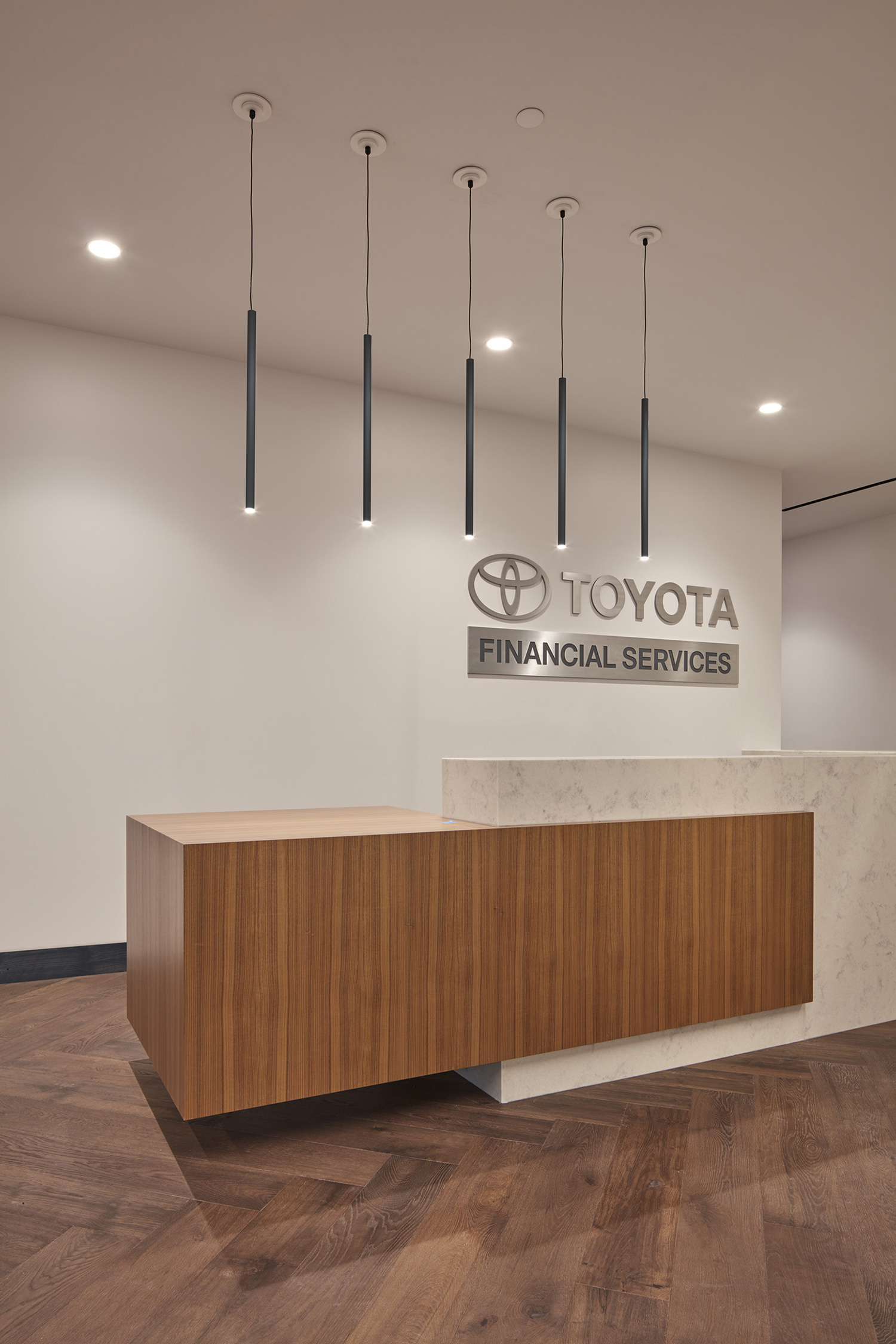 True Neroli Oak at Toyota Service center