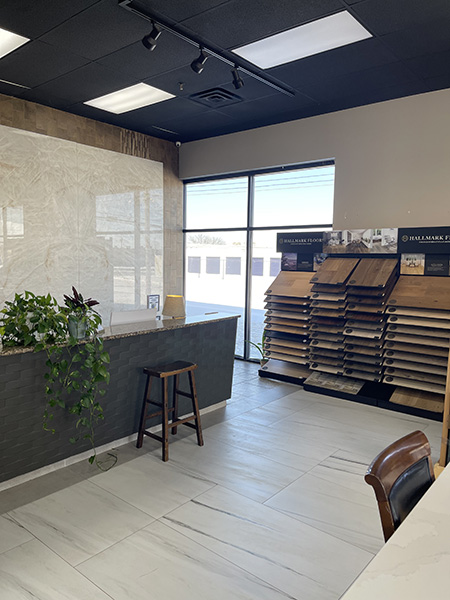 Tiles and stones hallmark floors showroom