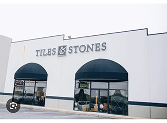Tiles and stones storefront